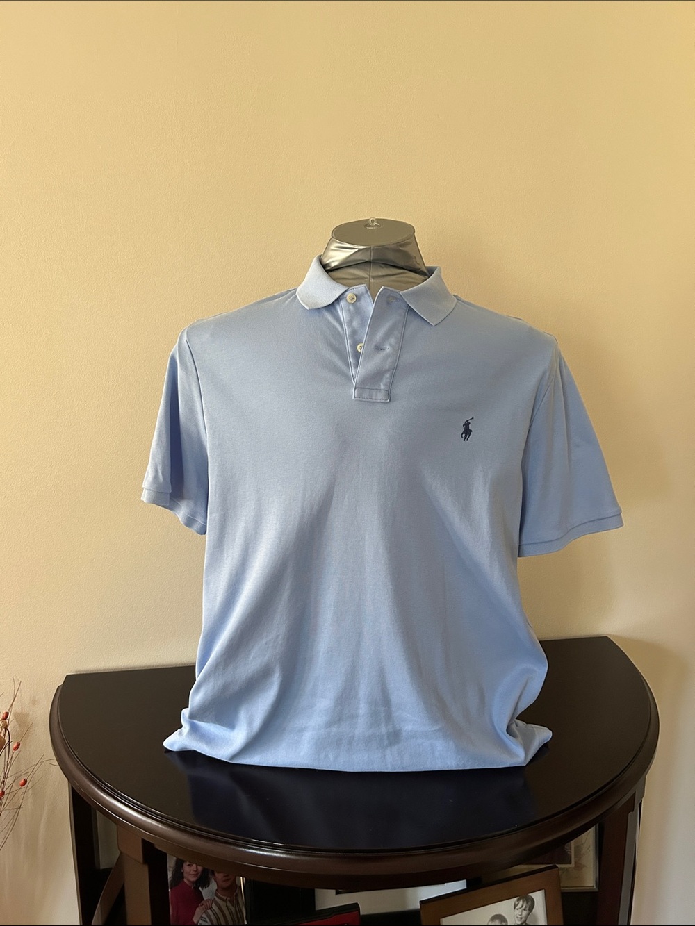 Polo by Ralph Lauren Light Blue Men's Polo Shirt
